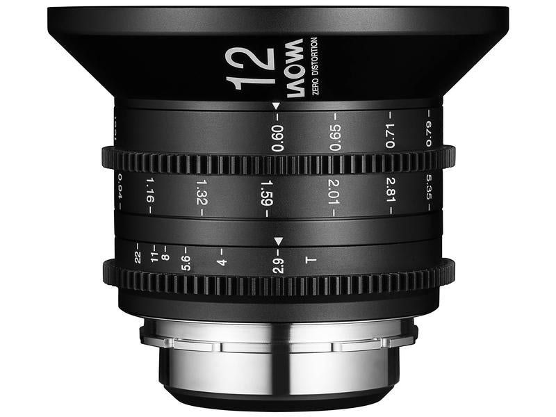 Laowa Longueur focale fixe 12 mm T/2.9 Zero-D Cine (Meter) – Canon EF