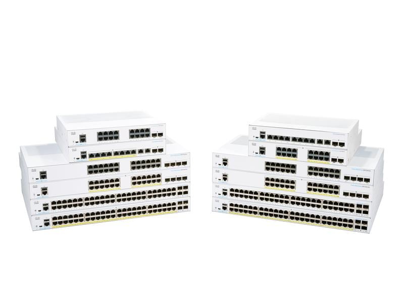 Cisco PoE+ Switch CBS250-24FP-4X-EU 28 Port