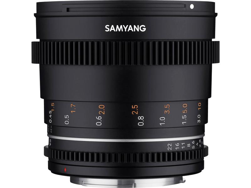 Samyang Festbrennweite VDSLR 50mm T/1.5 Mark II – Canon RF