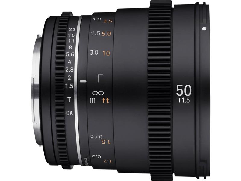 Samyang Longueur focale fixe VDSLR 50mm T/1.5 Mark II – Canon RF