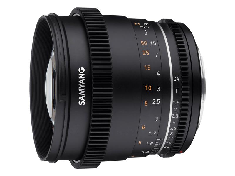 Samyang Longueur focale fixe VDSLR 85mm T/1.5 Mark II – MFT