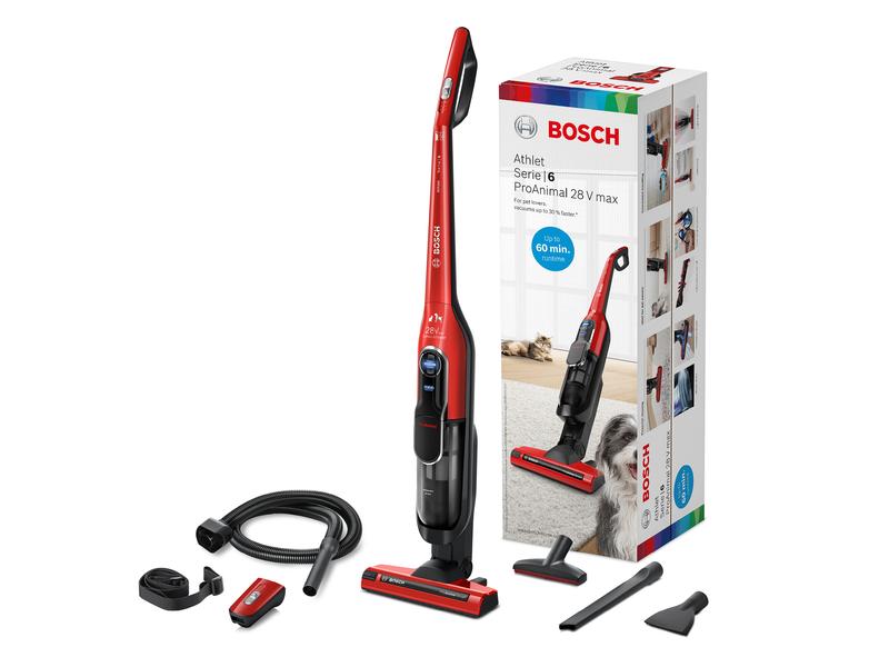 Bosch Aspirateur à main/manche sans fil BLH86PET1 Rouge