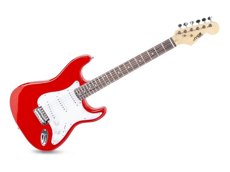 MAX Guitare électrique GigKit Rouge