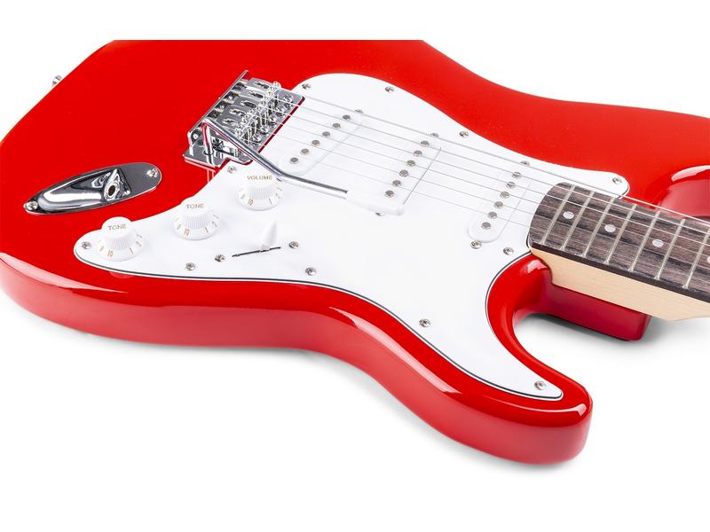 MAX Guitare électrique GigKit Rouge