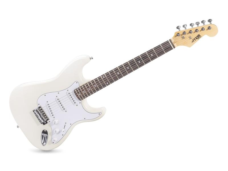 MAX Guitare électrique GigKit Blanc