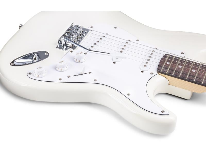 MAX Guitare électrique GigKit Blanc