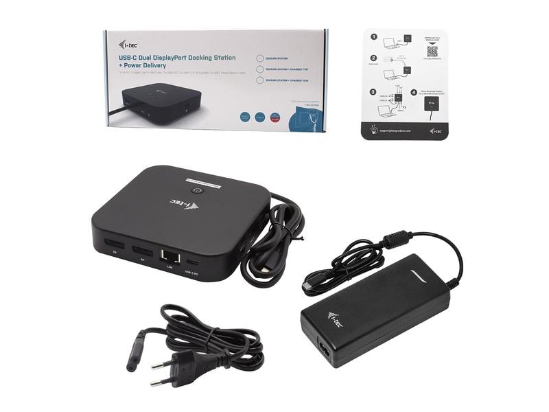 i-tec Dockingstation USB-C Dual 4K PD 100W inkl. Netzteil