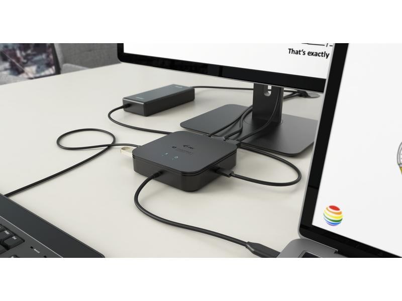 i-tec Station d'accueil Thunderbolt 3 Travel Dual 4K PD 60W