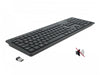 Delock Funk-Tastatur 12004 Wireless Silent