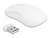 Delock Ensemble clavier-souris 12703 Wireless Blanc