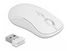 Delock Tastatur-Maus-Set 12703 Wireless Weiss