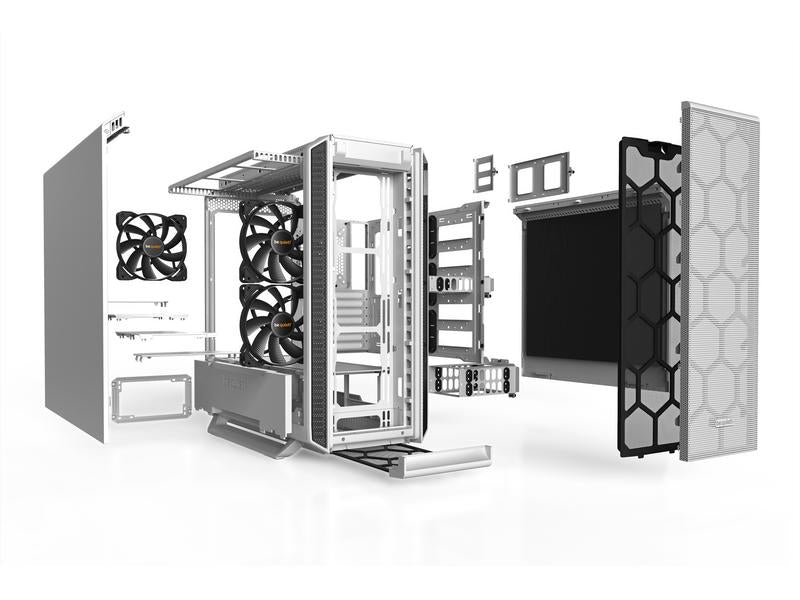 be quiet! Boîtier d’ordinateur Silent Base 802 Blanc