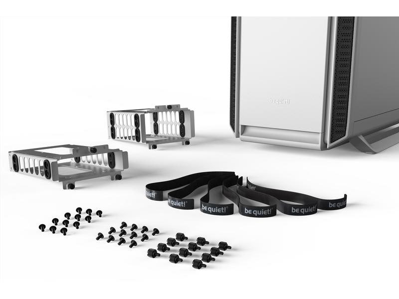 be quiet! Boîtier d’ordinateur Silent Base 802 Blanc