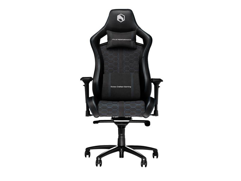 Joule Performance Chaise de gaming CX Storm Blue Alcantara Noir