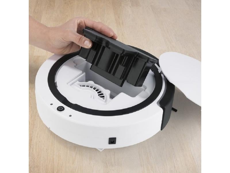 MAXXmee Aspirateur robot 7.4 V, blanc/noir