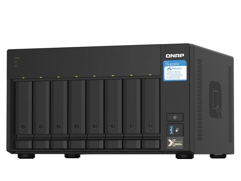 Qnap Turbo Nas TS-832PX-4G - ohne Harddisk