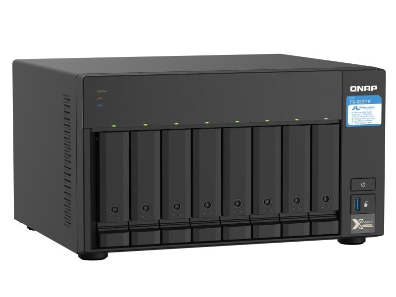 Qnap Turbo Nas TS-832PX-4G - ohne Harddisk