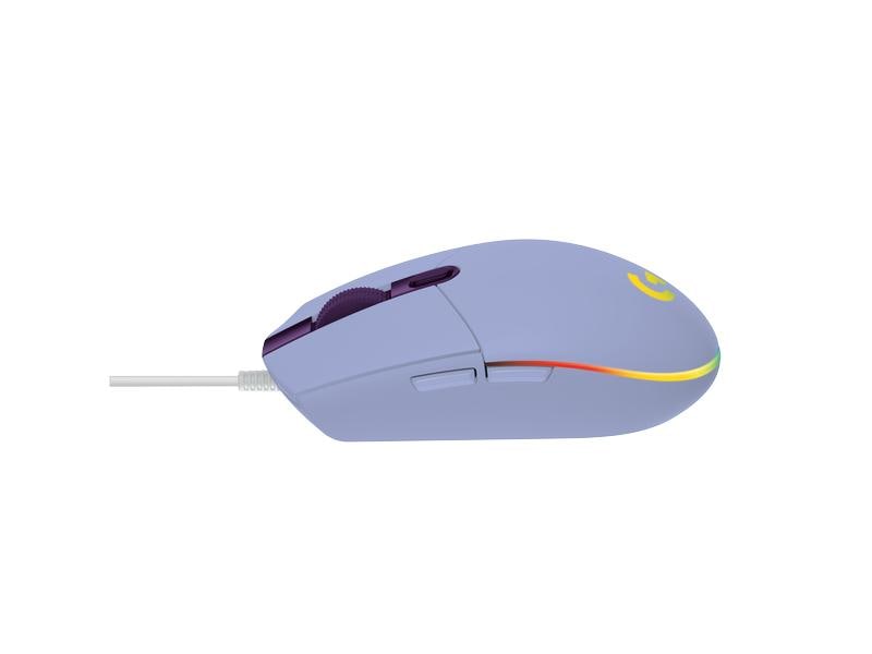 Logitech Gaming-Maus G203 Lightsync Lila