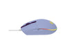 Logitech Souris de gaming G203 Lightsync Violet