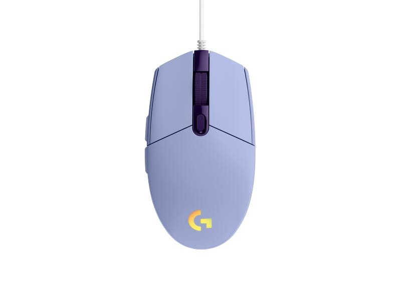 Logitech Souris de gaming G203 Lightsync Violet