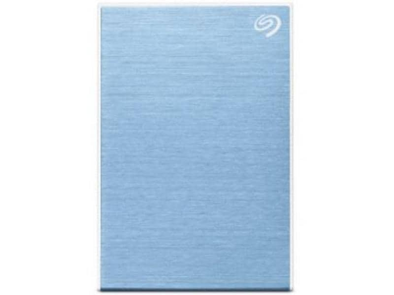 Seagate Externe Festplatte One Touch Portable 5 TB, Hellblau