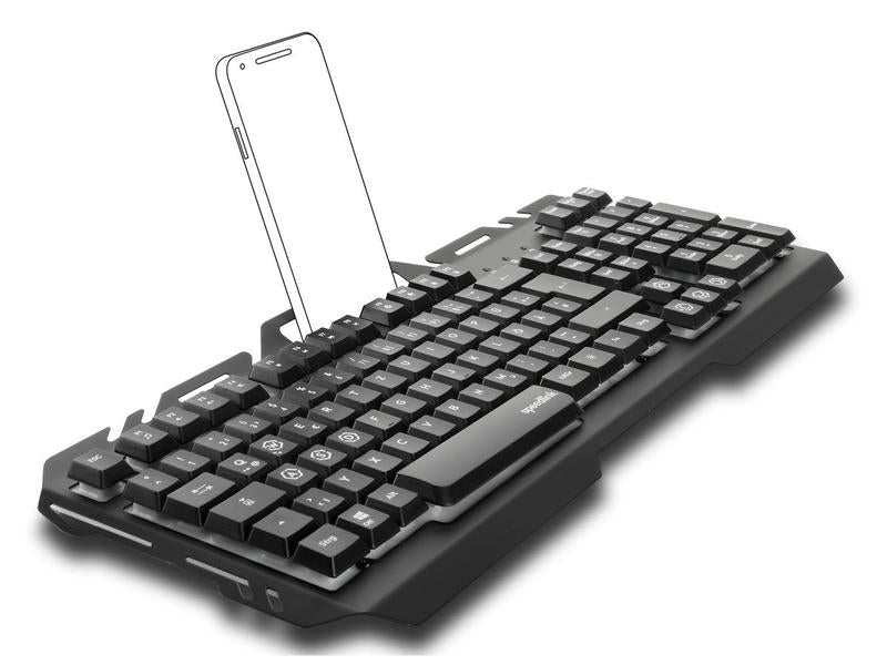 Speedlink Clavier de gaming Orios Metal