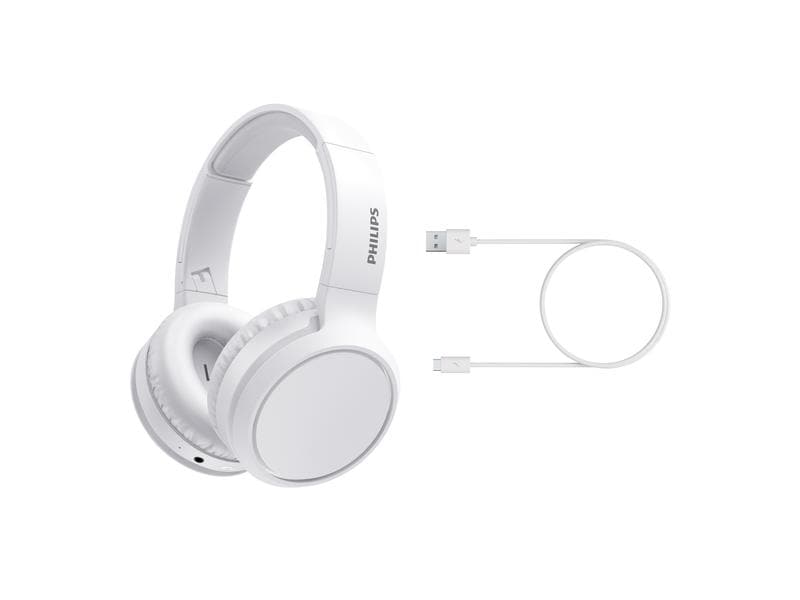 Philips Over-Ear-Kopfhörer TAH5205WT/00 Weiss