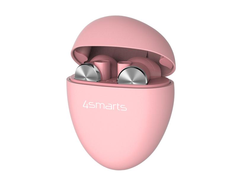 4smarts Écouteurs True Wireless In-Ear Pebble Rose