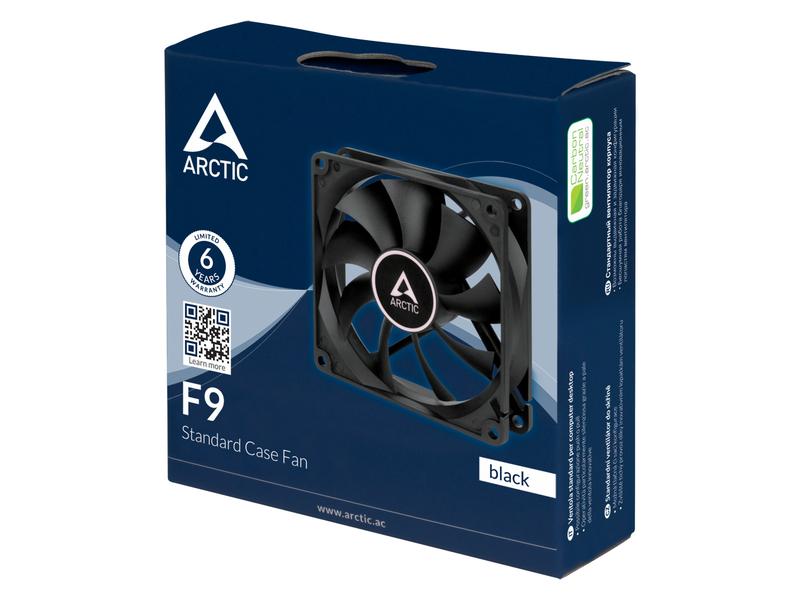 Arctic Cooling PC-Lüfter F9 Black