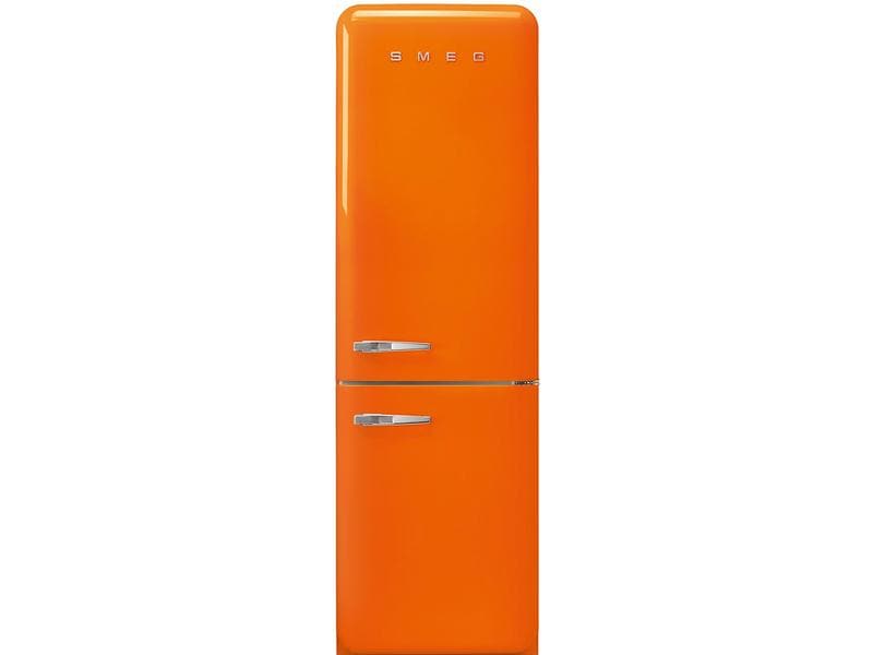 SMEG Réfrigérateur congélateur FAB32ROR5 Orange, Droite