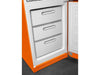 SMEG Réfrigérateur congélateur FAB32ROR5 Orange, Droite