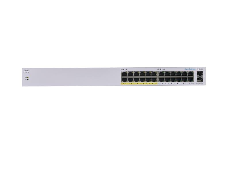 Cisco PoE Switch CBS110-24PP-EU 24 Port