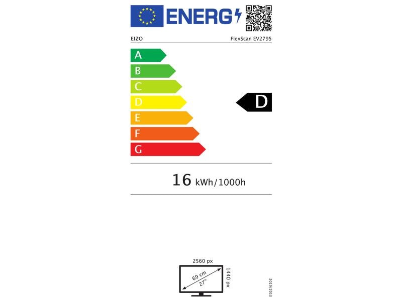 EIZO Monitor EV2795 Swiss Edition Weiss