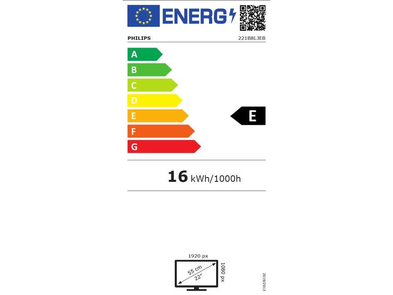 Philips Moniteur 221B8LJEB/00