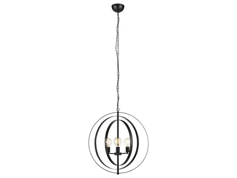 Markslöjd Lampe suspendue Orbit 3L Noir