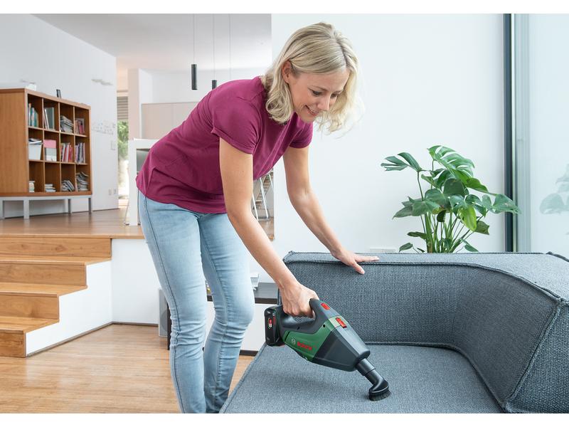 Bosch Aspirateur à main sans fil UniversalVac 18 Kit Vert/Noir