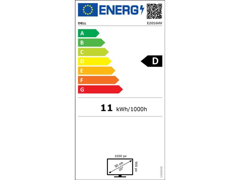 DELL Monitor E2016HV