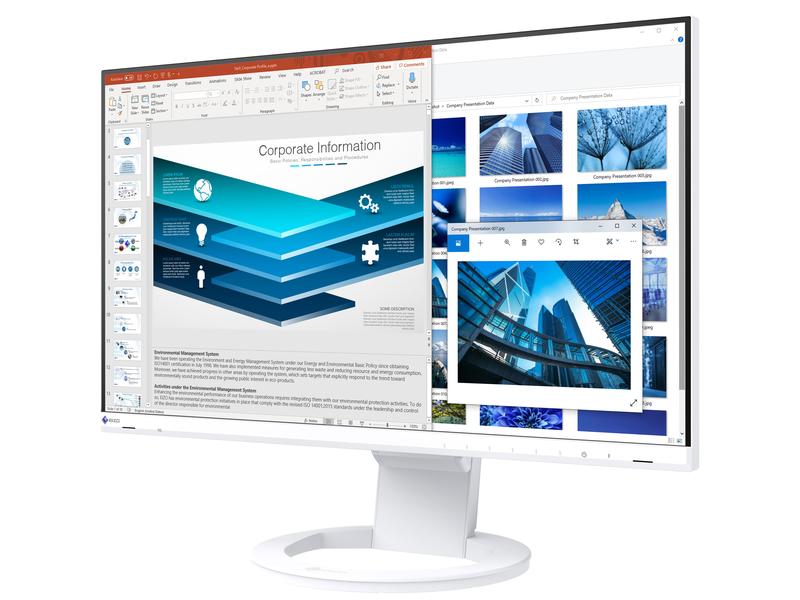 EIZO Monitor EV2480-Swiss Edition Weiss