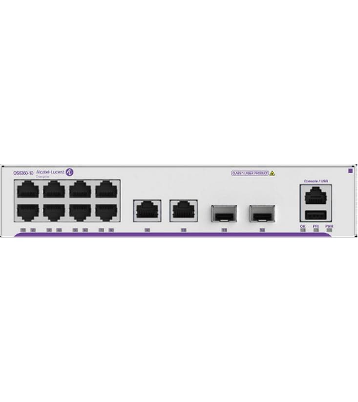 Alcatel-Lucent Switch OmniSwitch OS6360-10 10 Port