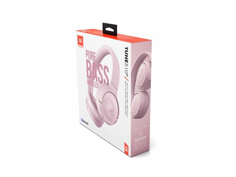 JBL Casques extra-auriculaires Wireless TUNE 510 BT Rose