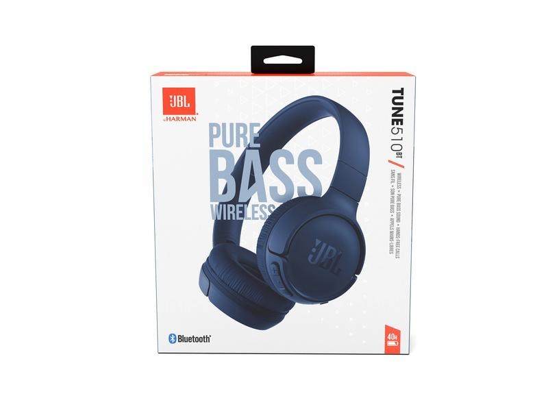 JBL Wireless On-Ear-Kopfhörer TUNE 510 BT Blau