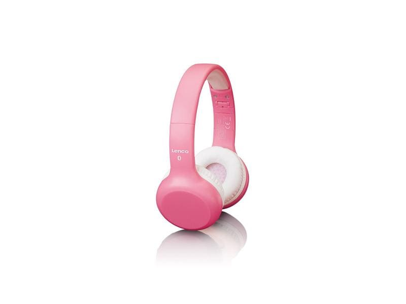 Lenco Wireless On-Ear-Kopfhörer HPB-110 Pink