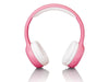 Lenco Wireless On-Ear-Kopfhörer HPB-110 Pink