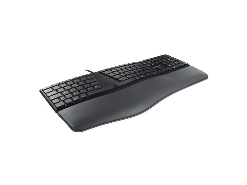 Clavier Cherry KC 4500 ERGO disposition US Noir