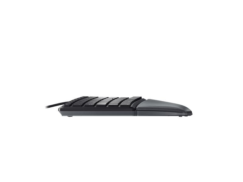 Clavier Cherry KC 4500 ERGO disposition US Noir