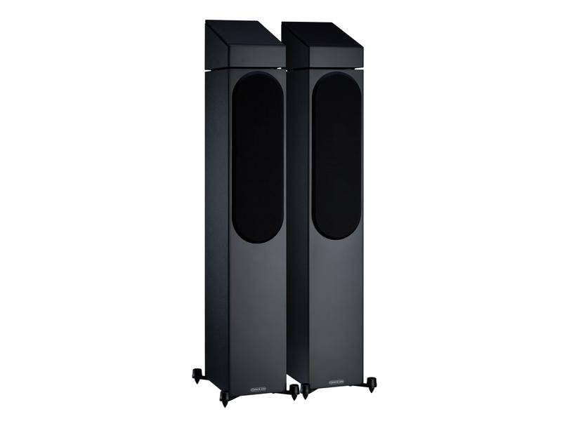 Monitor Audio DolbyAtmos Paire d’enceintes d’étagère Bronze AMS Noir