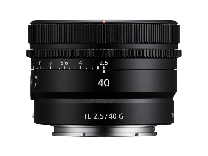 Sony Longueur focale fixe FE 40mm F/2.5 G – Sony E-Mount