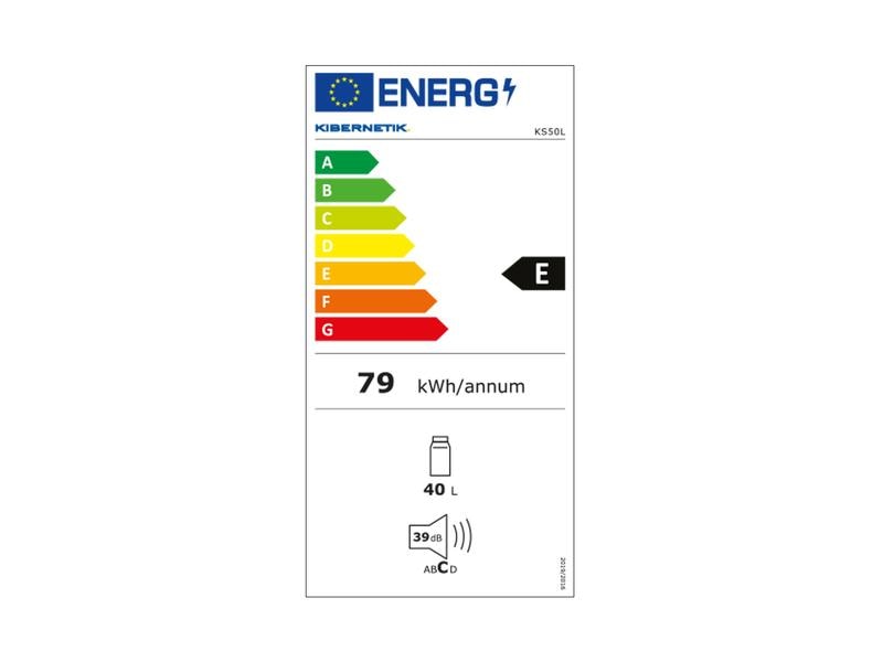 Kibernetik Kühlschrank KS50L Rechts