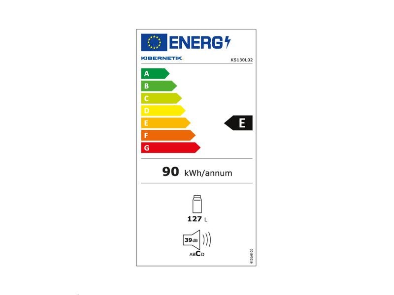 Kibernetik Réfrigérateur KS130L02 Droit (modifiable)