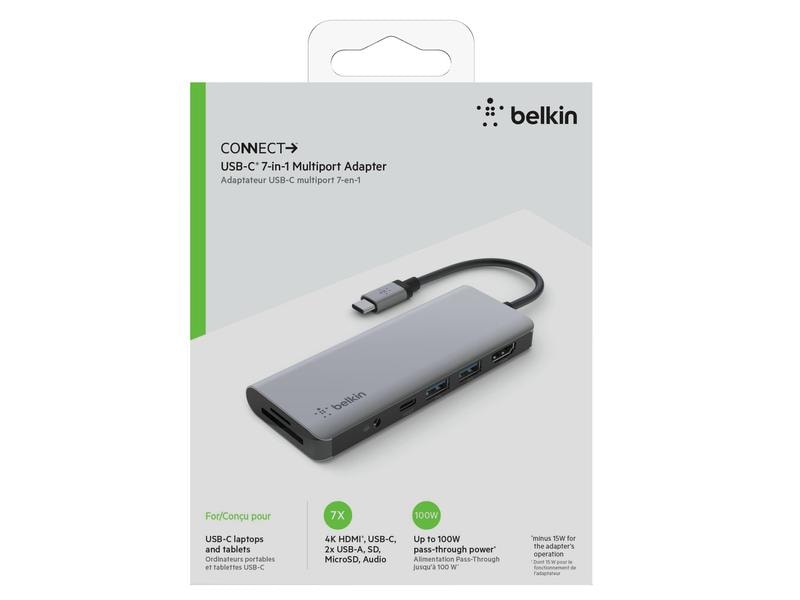 Belkin Station d'accueil USB-C Multiport 7-in-1